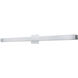 Macie LED 40 inch Brushed Nickel Bath Vanity Light Wall Light