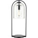 Bell Jar 28 inch 60.00 watt Matte Black Desk Lamp Portable Light
