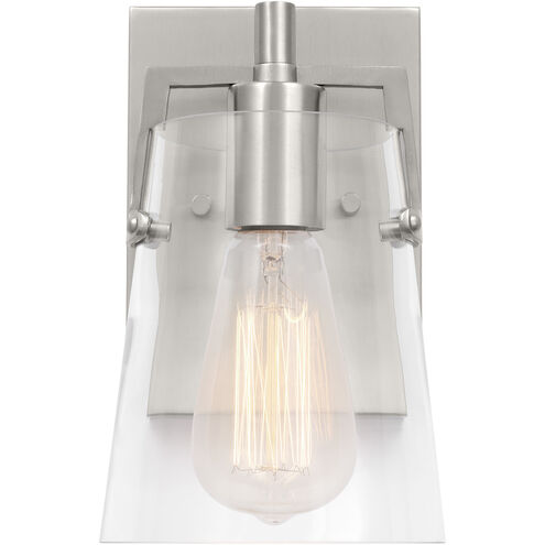 Drew & Jonathan Crofton 1 Light 5.25 inch Brushed Steel Sconce Wall Light