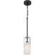 Ole' 1 Light 4 inch Matte Black Pendant Ceiling Light