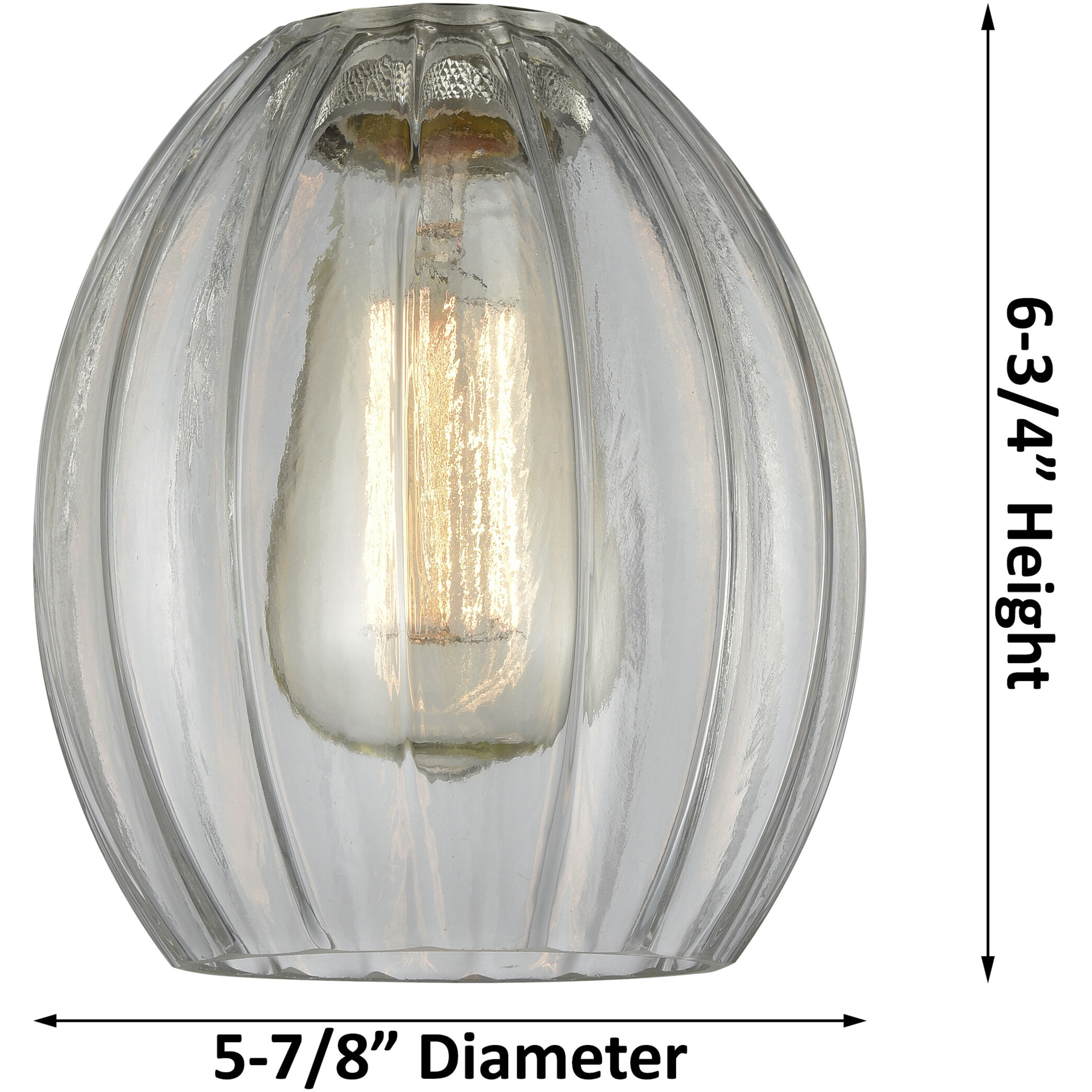 Eaton 4 Light 32.5 inch Antique Brass Bath Vanity Light Wall Light in Clear