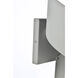 Raine 13 inch Silver Outdoor Wall Light