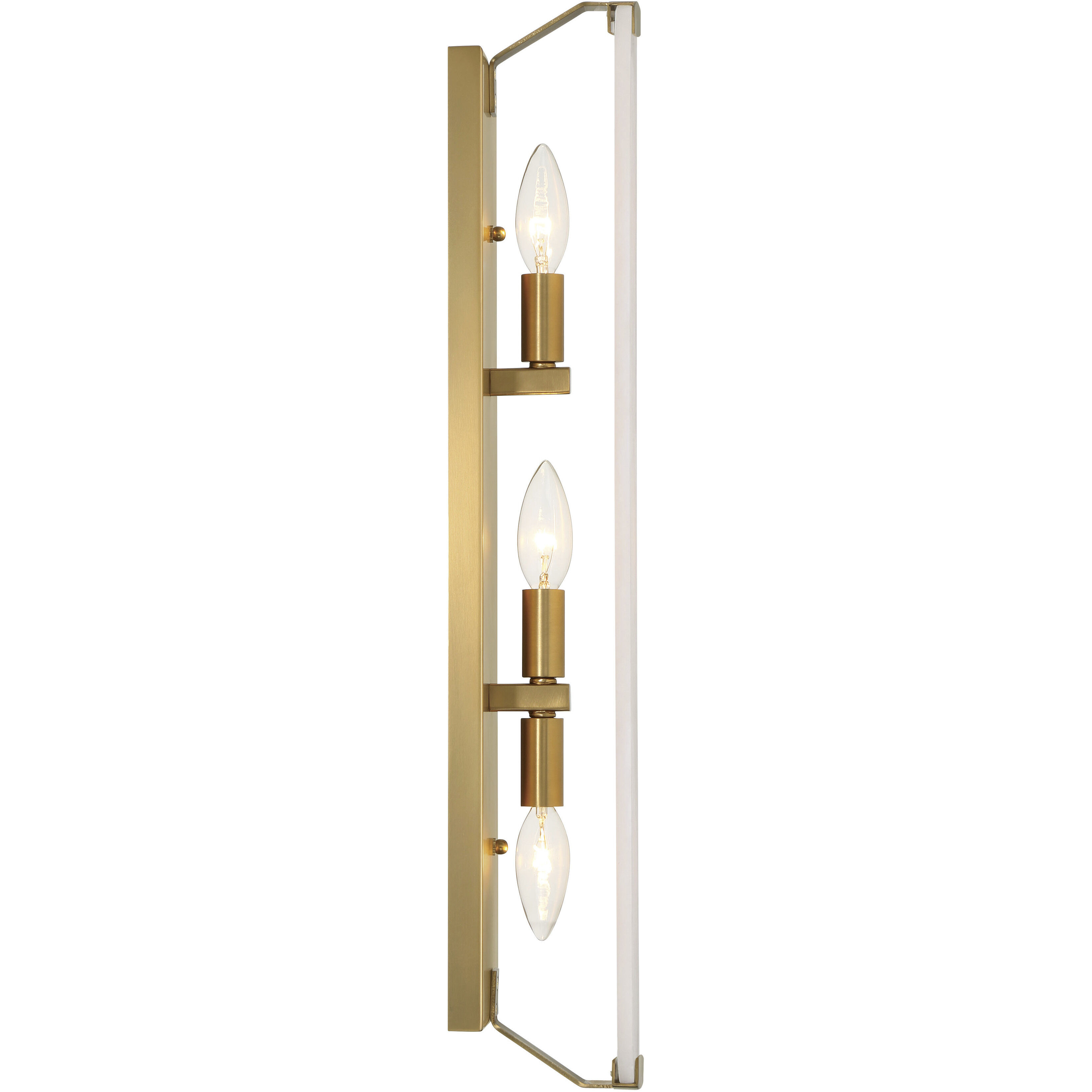 Glowstone Wall Sconce Wall Light in Legacy Brass
