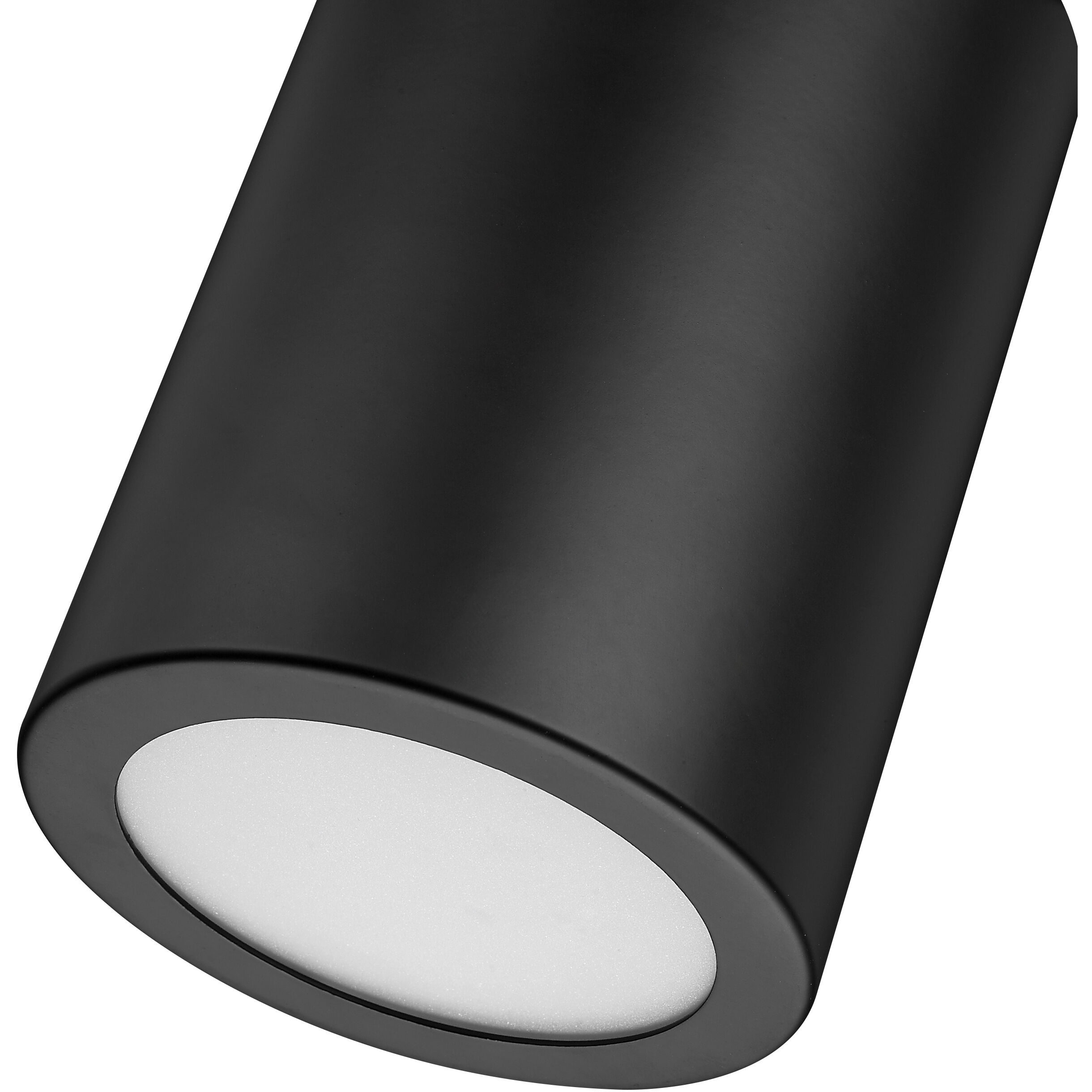 Harley 1 Light 5 inch Matte Black Flush Mount Ceiling Light