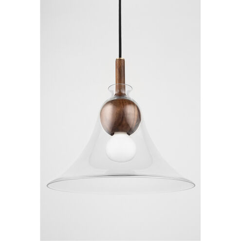 Dani LED 14 inch Aged Brass Pendant Ceiling Light