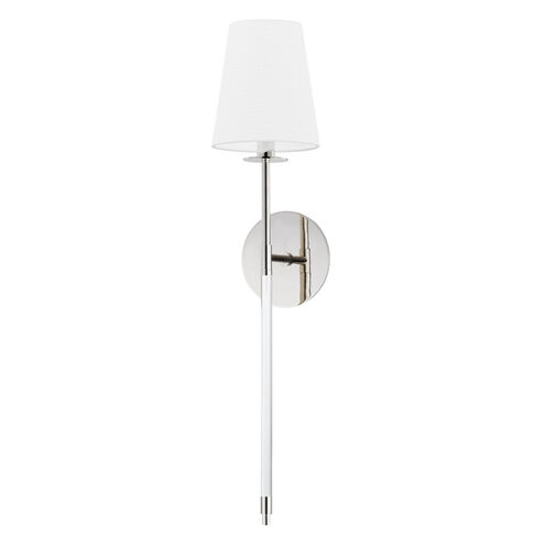 Niagara 1 Light 6 inch Polished Nickel Wall Sconce Wall Light