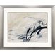 Indigo Markings Blue and Beige and Gray Framed Art, Propac