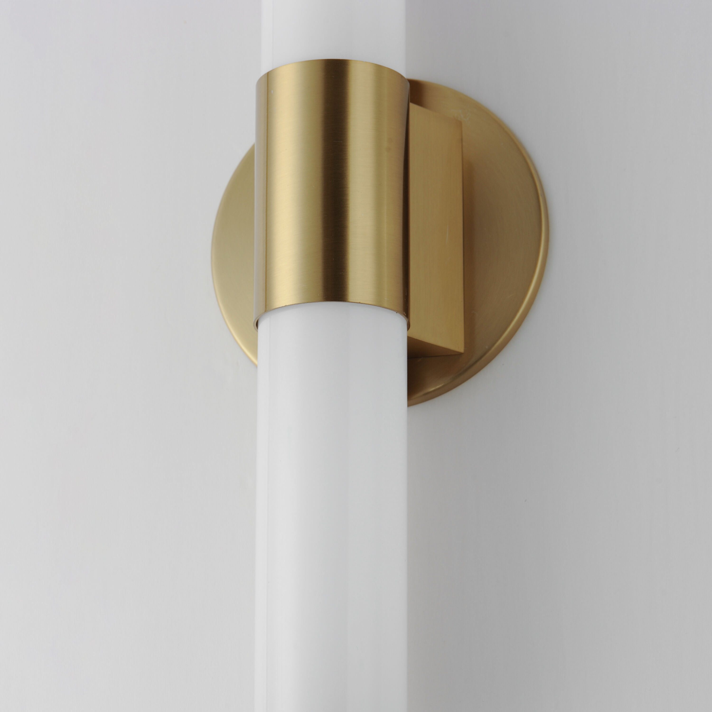 Tubo LED 30 inch Natural Aged Brass Bath Vanity Light Wall Light