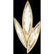 Marquise Wall Sconce Wall Light in Gold