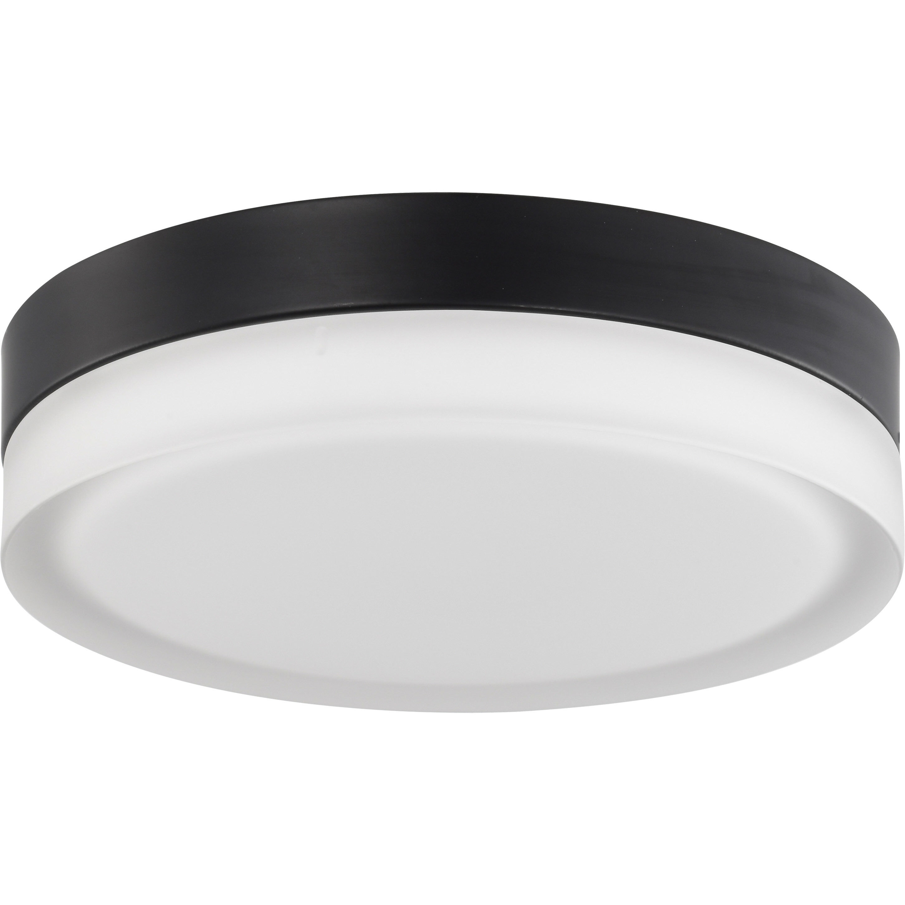 Pi LED 11 inch Black Flush Mount Ceiling Light