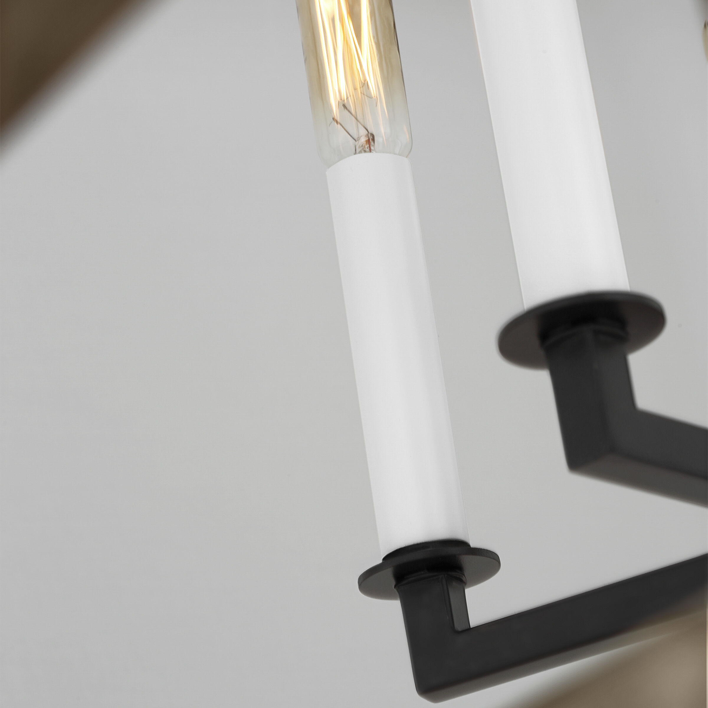 Thom Filicia Brockway 5 Light 32.25 inch Weathered Oak Wood Lantern Pendant Ceiling Light