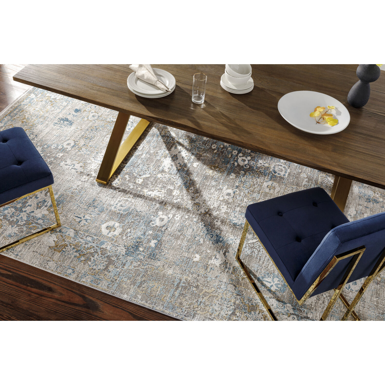 Solar 168 X 120 inch Gray Rug in 10 x 14, Rectangle