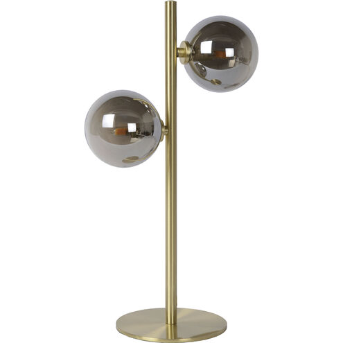Osborn 17 inch 4.00 watt Satin Brass Table Lamp Portable Light