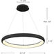 Cortana Pendant Ceiling Light in Black