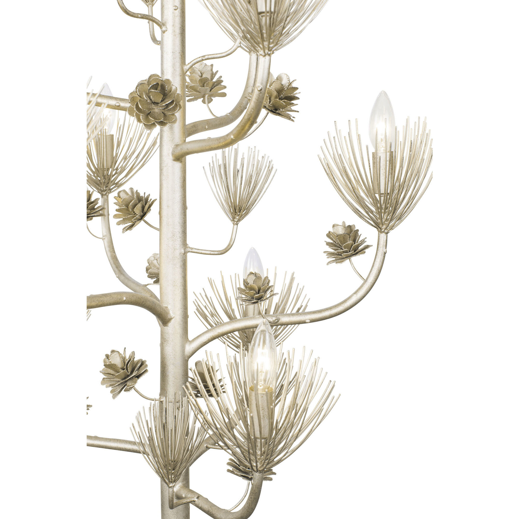 Pinion 9 Light 30 inch Zen Gold Foyer Pendant Ceiling Light