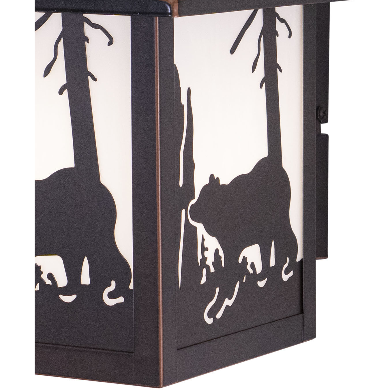 Bozeman LED 12.5 inch Burnished Bronze Outdoor Wall