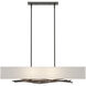 Brindille 4 Light 42 inch Oil Rubbed Bronze Pendant Ceiling Light in Natural Anna