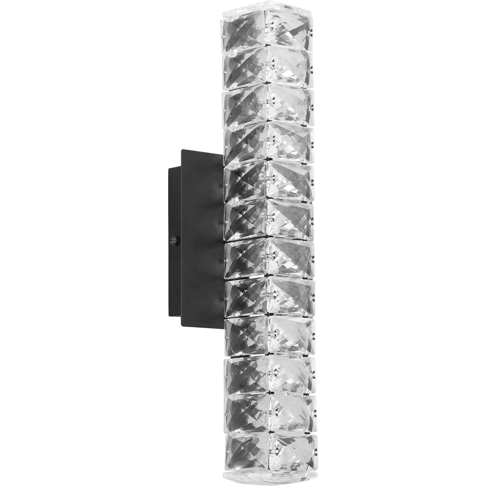 elan 1 Light 15 inch Black Sconce Wall Light