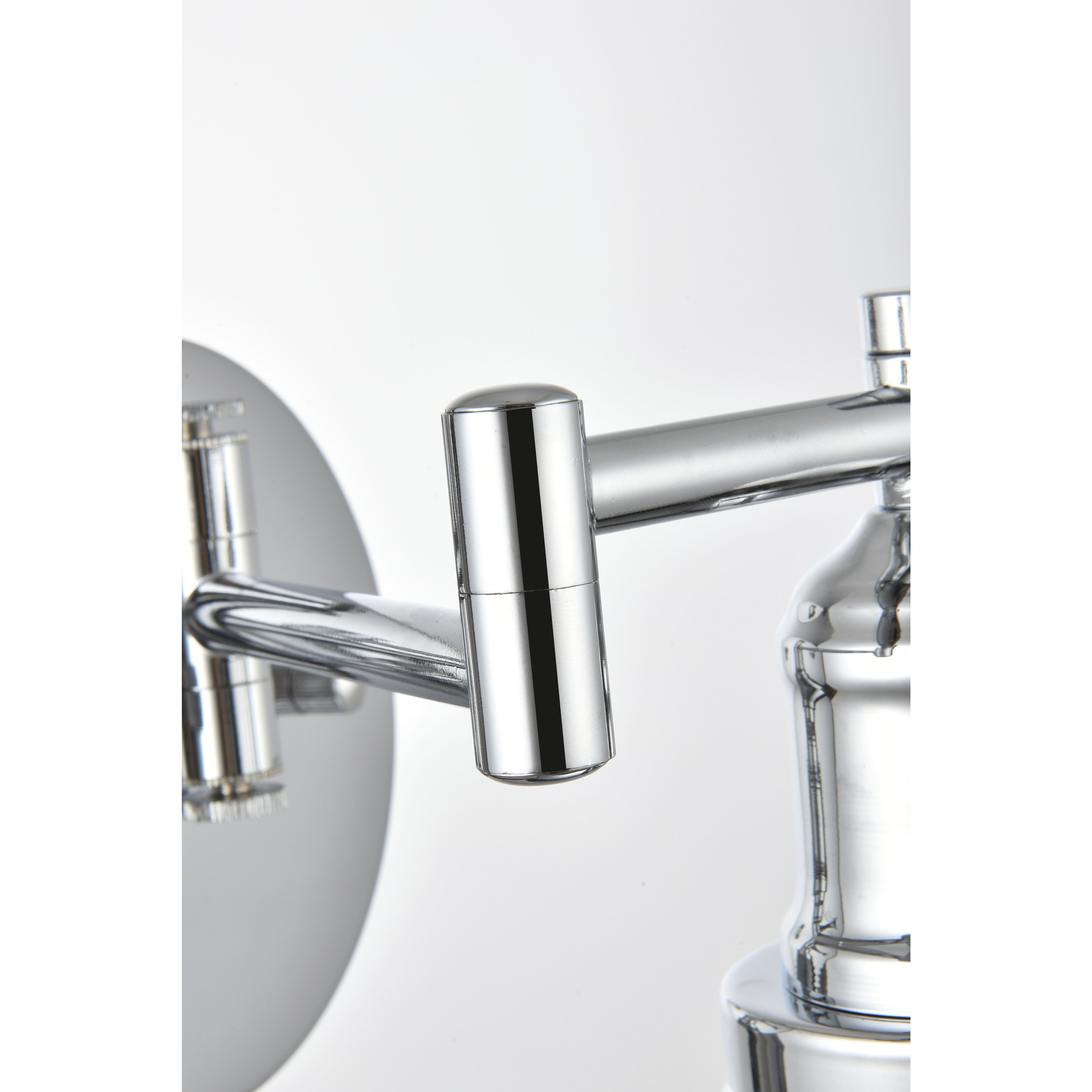 Jair 1 Light 7 inch Chrome Plug In Wall Sconce Wall Light