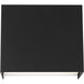 Sean Lavin Brompton LED Nightshade Black ADA Wall Sconce Wall Light, Integrated LED