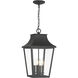 Altimeter 4 Light 11 inch Sand Coal Outdoor Pendant, Great Outdoors