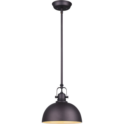 Madison 1 Light 9 inch Oil Rubbed Bronze Pendant Light Ceiling Light