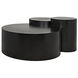 Ella 57.5 X 40 inch Matte Black Coffee Table