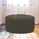 Sterling 18 inch Charcoal Gray Ottoman