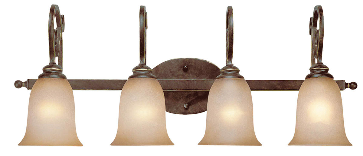 Preston Place 4 Light 32 inch Augustine Vanity Light Wall Light