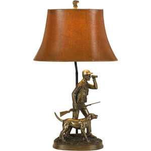 Hunter 29 inch 150 watt Cast Bronze Table Lamp Portable Light