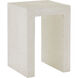 Carson 22 X 16 inch Ivory Terrazzo Indoor/Outdoor Accent Table