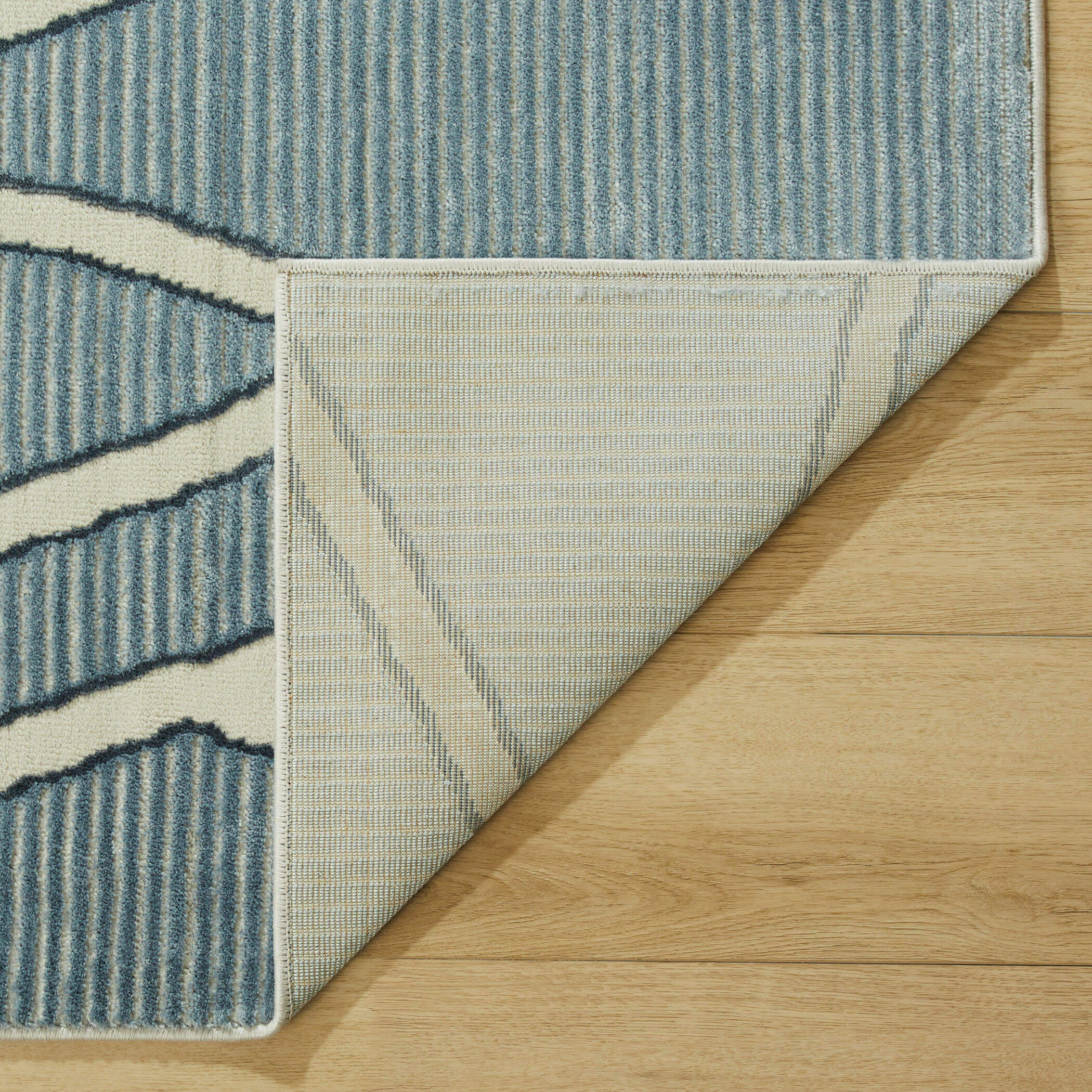 Eclectic Luxe 130 X 94 inch Blue Rug in 8 x 11