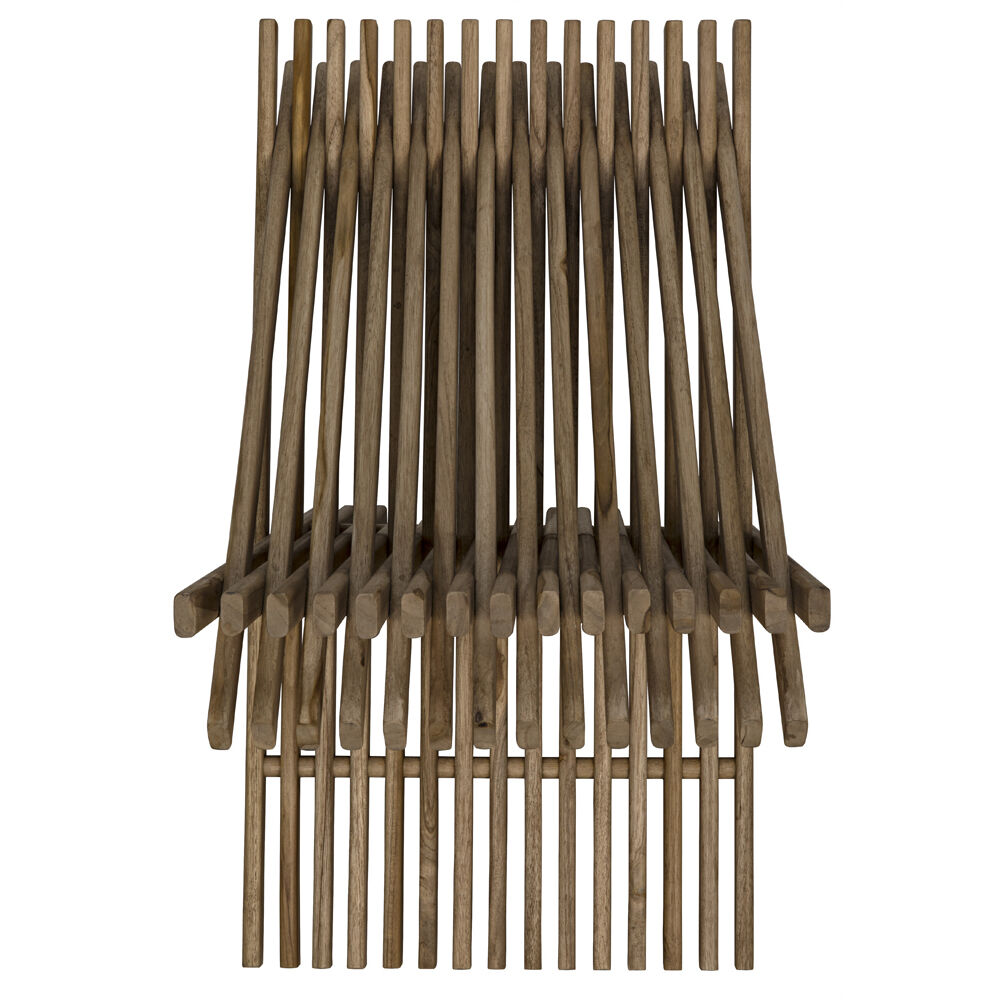 Dede 18.5 inch Clear Coat Semi-Gloss Stool