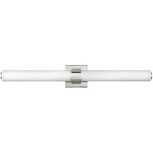 Aiden LED 31 inch Polished Nickel Vanity Light Wall Light, Vertical