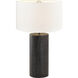 Daher 26 inch 9.50 watt Black Table Lamp Portable Light