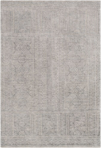 Livorno 90 X 60 inch Gray Rug in 5 x 8, Rectangle
