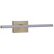 Jubilee 1 Light 19.67 inch Brass Wall Lamp Wall Light