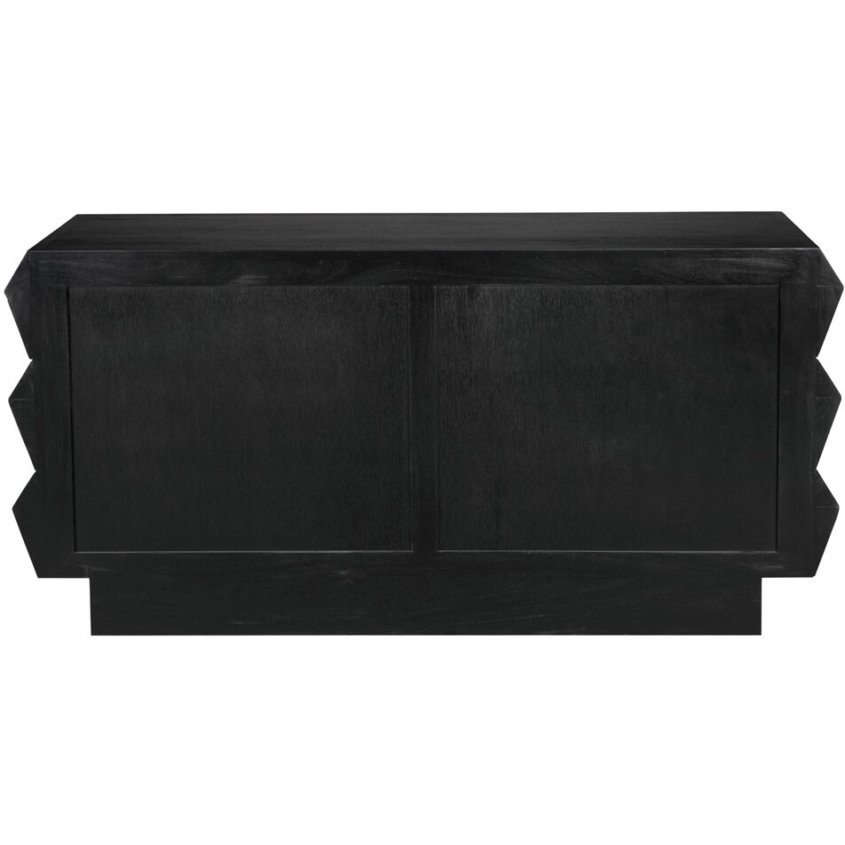 Nigel Hand Rubbed Black and Brown Chest