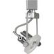 Signature 1 Light Brushed Steel Track Head Ceiling Light