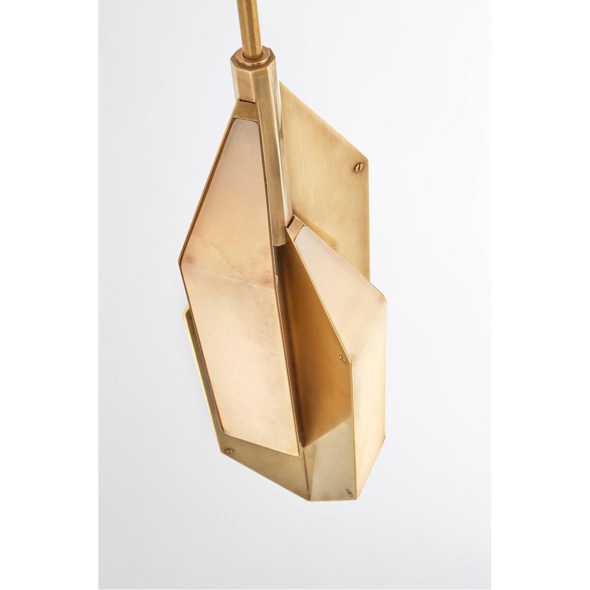 Kelly Wearstler Ophelion LED 6 inch Antique-Burnished Brass Pendant Ceiling Light, Small