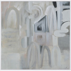 Palazzo White/Beige/Green Canvas Art