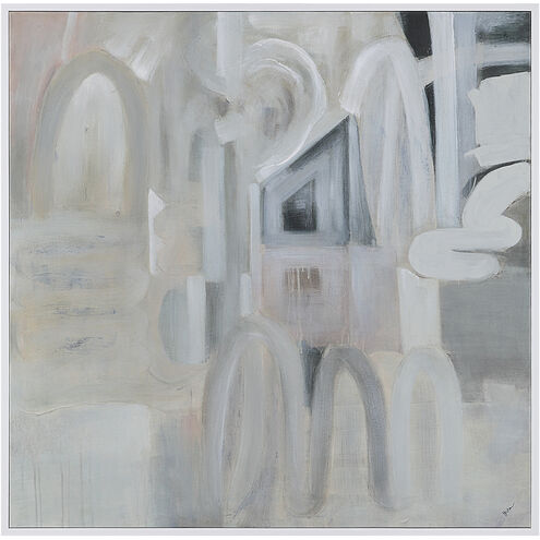 Palazzo White/Beige/Green Canvas Art