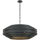 Belmont 8 Light 31.88 inch Black Pendant Ceiling Light