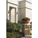 Stylet LED 18 inch Sand Black Outdoor Wall Light