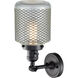 Franklin Restoration Stanton 1 Light 6 inch Matte Black Sconce Wall Light, Franklin Restoration