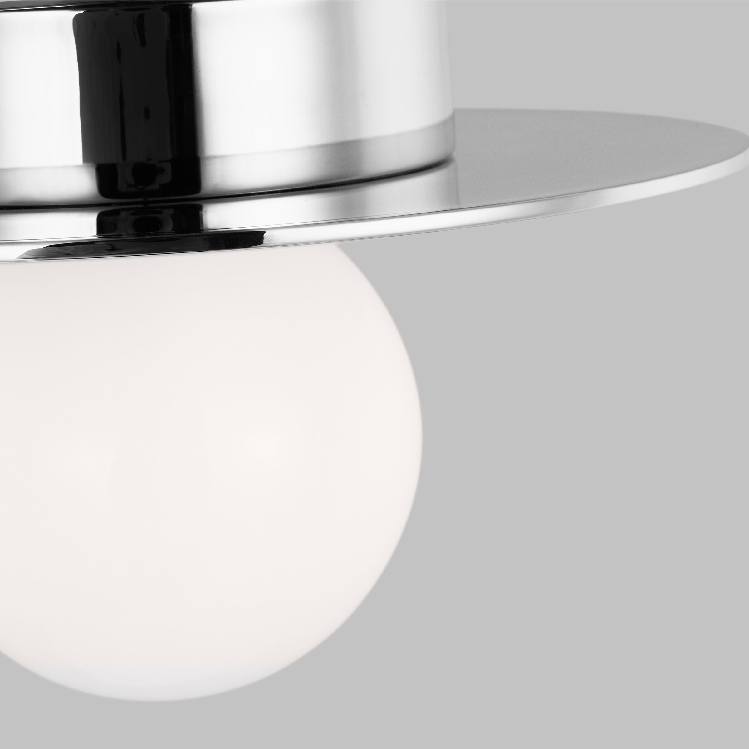 Kelly by Kelly Wearstler Nodes 1 Light 8 inch Polished Nickel Flush Mount Ceiling Light