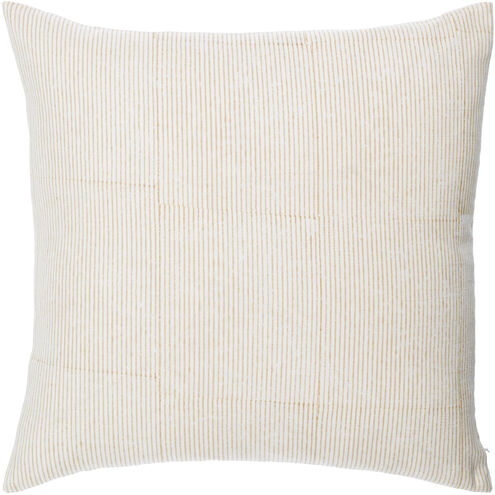 Chateau de Chic 22 X 22 inch Off-White/Pearl/Light Silver/Natural Accent Pillow