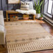 Santa Barbara 108 X 72 inch Tan Rug in 6 X 9, Rectangle
