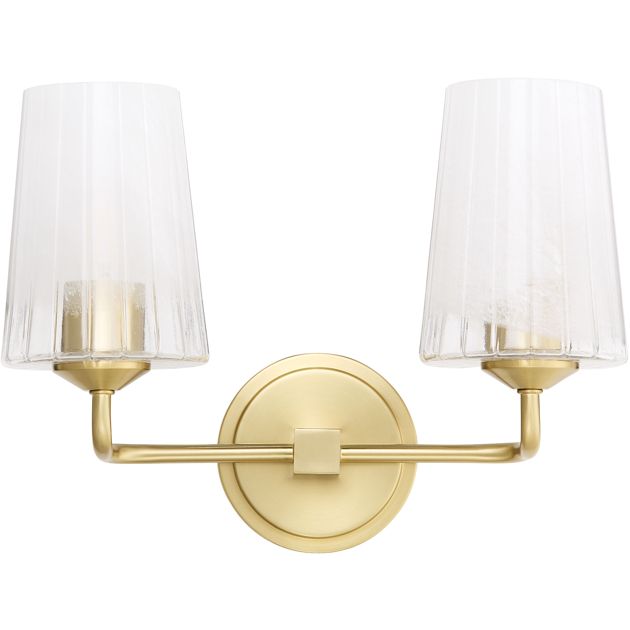 Providence 2 Light 15 inch Aged Brass Vanity Light Wall Light