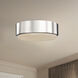Blanco LED 7.88 inch Polished Nickel/Alabaster Flush Mount Ceiling Light